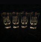 MUSH Shot Glasses